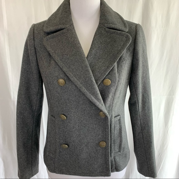 Banana Republic Jackets & Blazers - NWOT! Banana Republic Wool Sturdy Gray Jacket